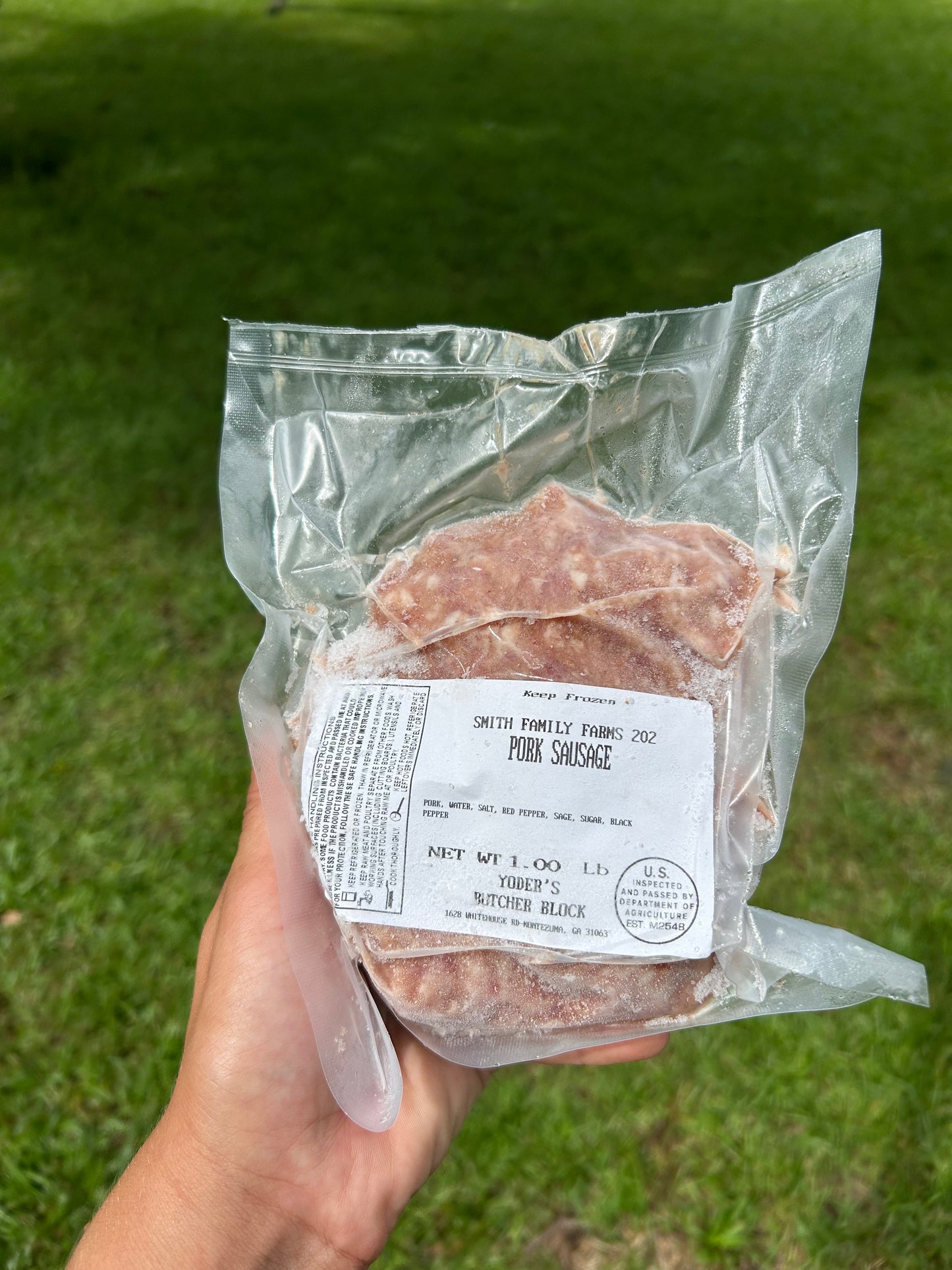 Pork Pan Sausage