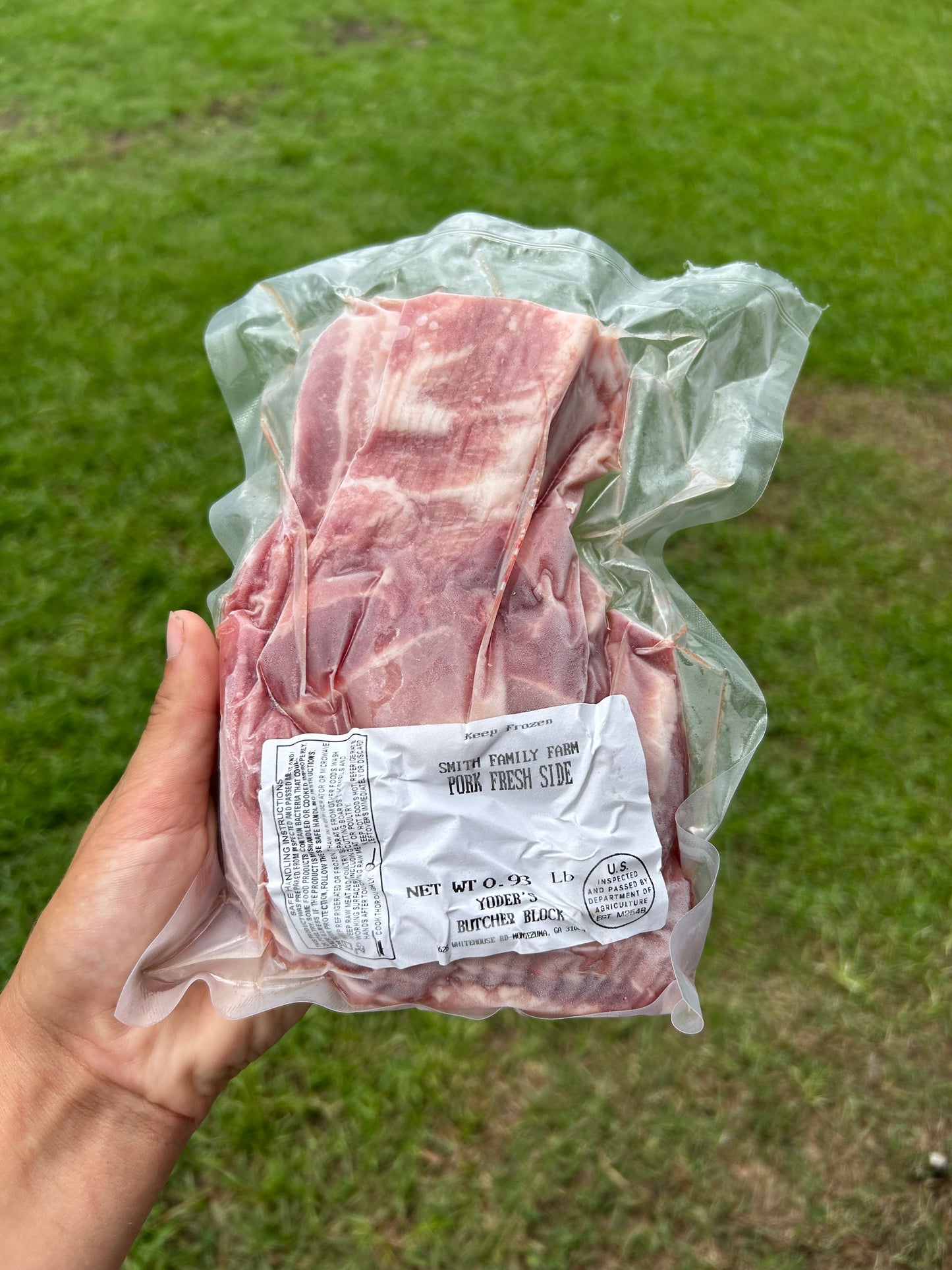 Fresh Bacon (Pork Side)