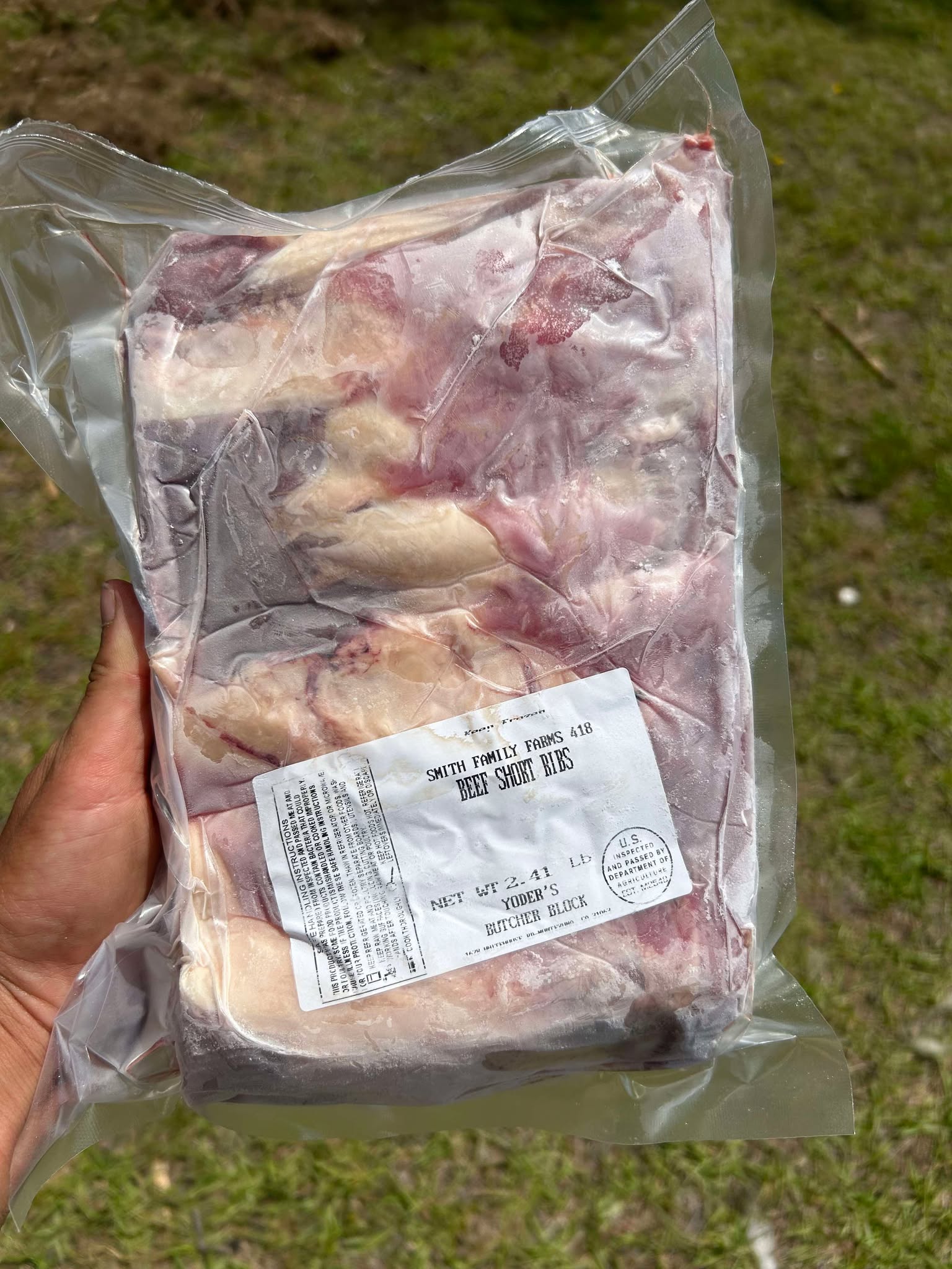 Beef Short Ribs – Smith Family Farms